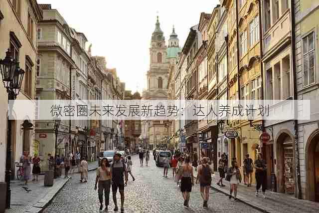 微密圈未来发展新趋势：达人养成计划