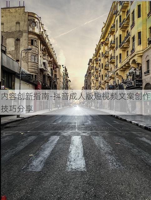 内容创新指南-抖音成人版短视频文案创作技巧分享