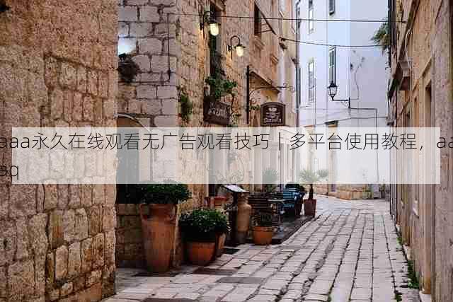 aaa永久在线观看无广告观看技巧|多平台使用教程,aaaq