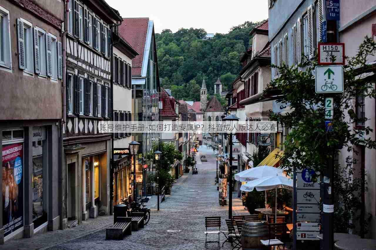 账号维护手册-如何打造专属IP？抖音成人版达人必看